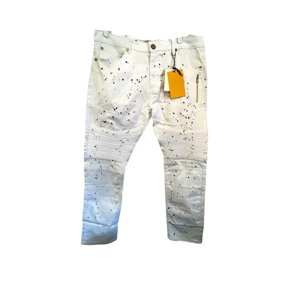 𝅺PAINT splatter jeans